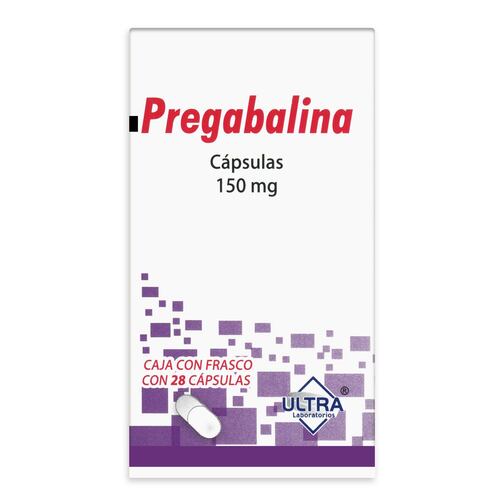 PREGABALINA 150 MG 28 CAPS     LGEN