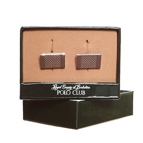 Mancuernilla Rectangular para Hombre Polo Club