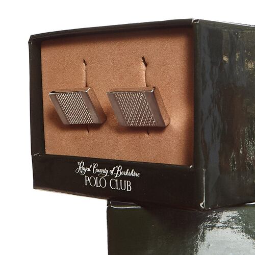 Mancuernilla Rectangular para Hombre Polo Club