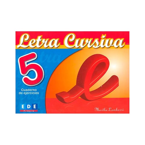 Letra Cursiva 5° (Espiral)