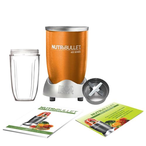 Nutribullet Orange 5 acc, procesador de alimentos de 5 accesorios color naranja