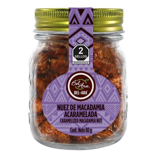 Nuez de macadamia acaramelada