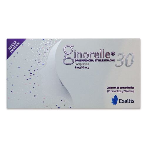 GINORELLE 30 3MG/30MCG CPR 28