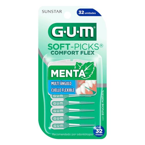 Palillo interdental Soft-picks® Comfort Flex con menta  - GUM®