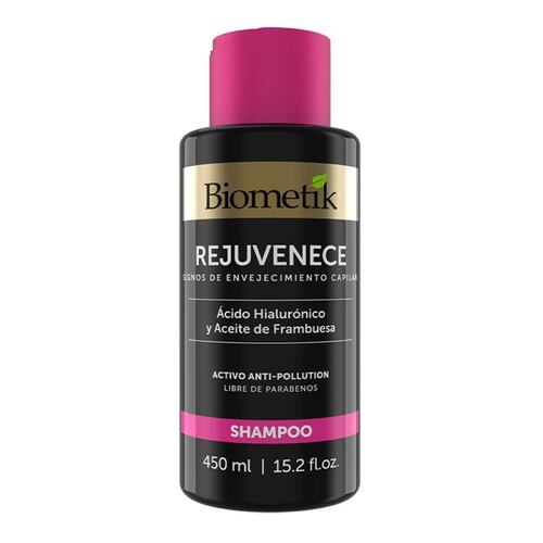 Shampoo rejuve acid hial/aceite framb 450ml Biometik
