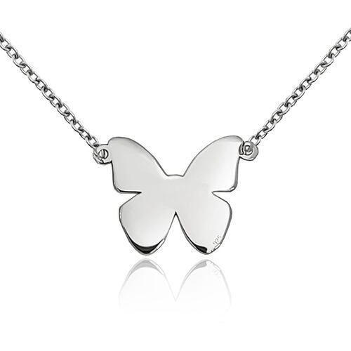 Collar Mariposa Plata .925