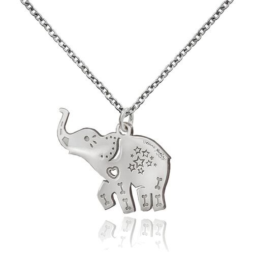 Collar Elefante AbundanciaGrabado