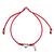 Pulsera Bésame corazón- llave hilo rojo