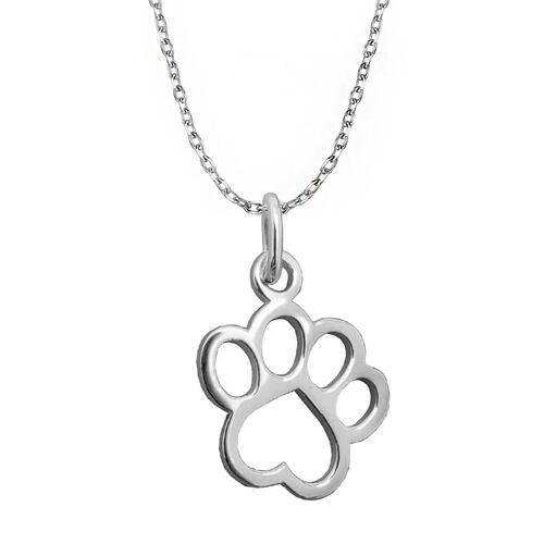 Collar Huella Plata .925 Anne