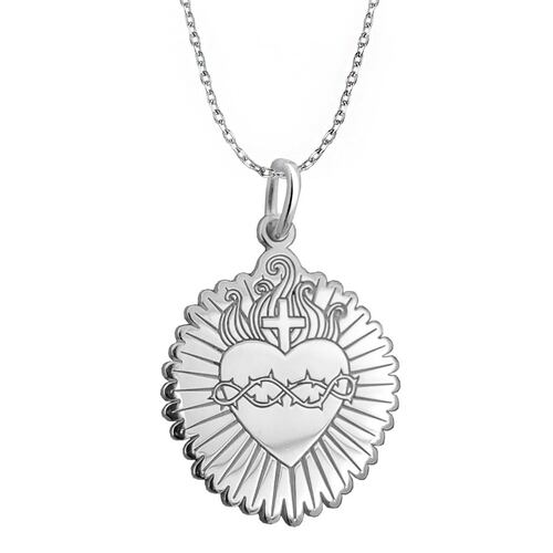 Collar Corazón Plata .925 Anne