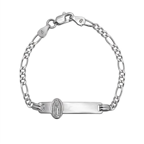 Esclava Virgen Plata .925 Grabado Láser Anne