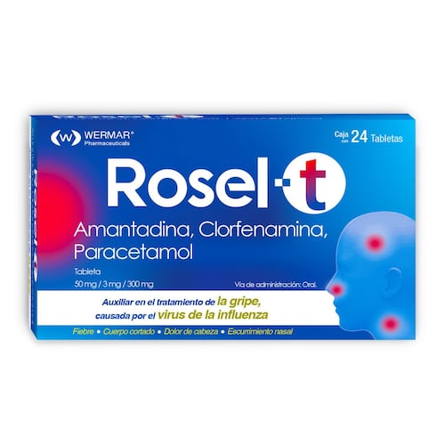 Rosel-t c/24 tabletas