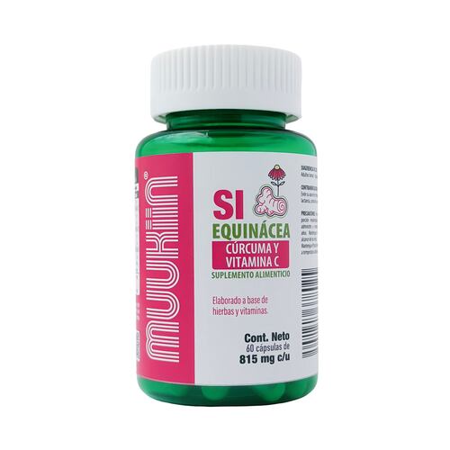 Suplemento Alimenticio SI Equinácea 60 Capsulas Muukiin