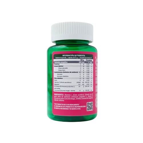 Suplemento Alimenticio SI Equinácea 60 Capsulas Muukiin