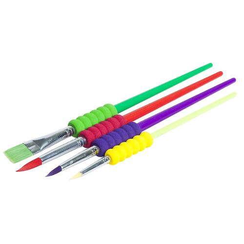 Set Pincel Grip Blister con 4 piezas Faber Castell