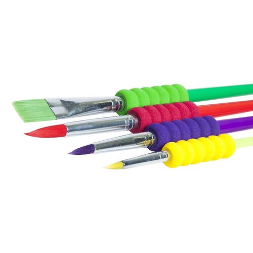 Set Pincel Grip Blister con 4 piezas Faber Castell