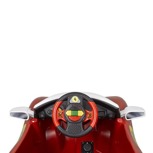 Montable electrico Ferrari F430 Challenge blanco Feber