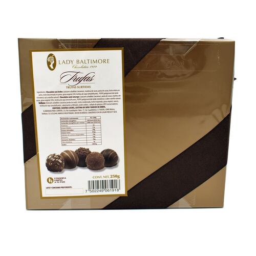Trufas Surtidas Paquete 250 g Lady Baltimore