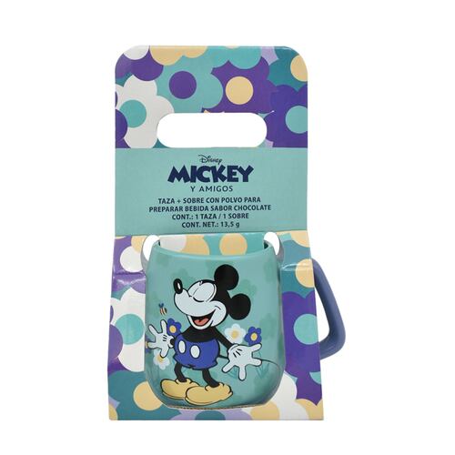 Taza en Cerámica Disney Mickey + Sobre Polvo Sabor Chocolate Galería DC