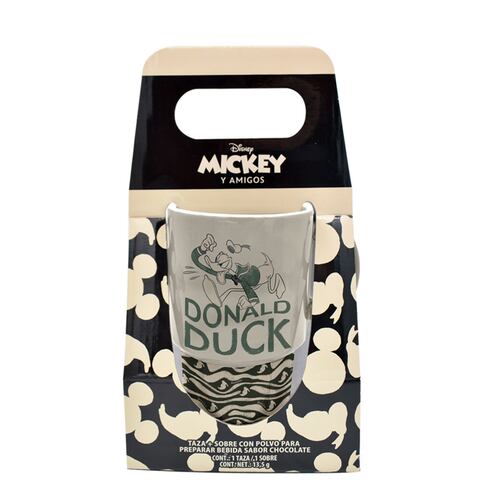 Taza Alta en Cerámica Disney Mickey + Sobre Polvo Sabor Chocolate Galería DC