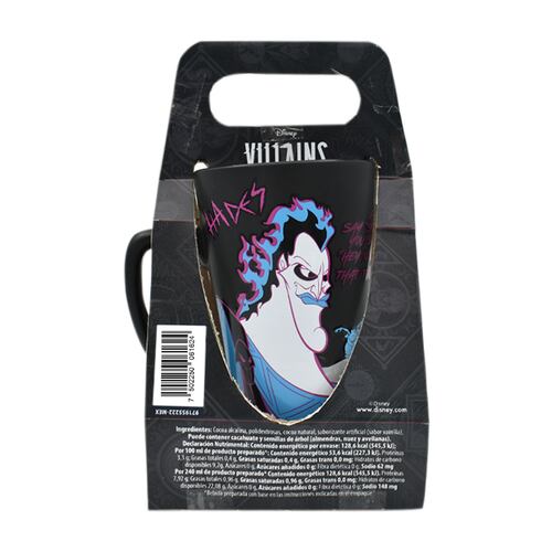 Taza Mega en Cerámica Disney Villanos + Sobre Polvo Sabor Chocolate Galería DC
