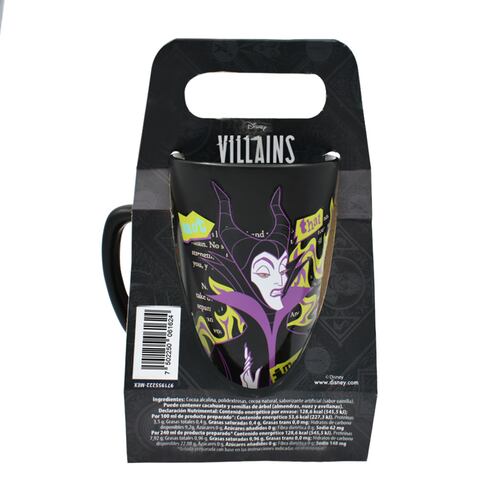 Taza Mega en Cerámica Disney Villanos + Sobre Polvo Sabor Chocolate Galería DC