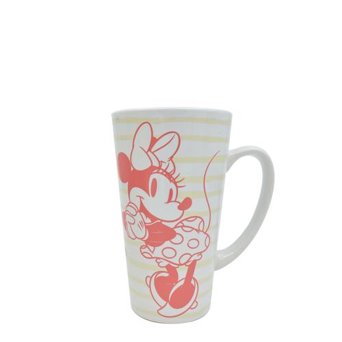 Taza en Cerámica con Tapa Disney Mickey & Minnie + Sobre Polvo Sabor Chocolate Galería DC