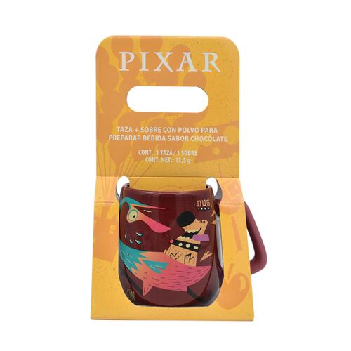 Taza en Cerámica Pixar + Sobre Polvo Sabor Chocolate Galería DC