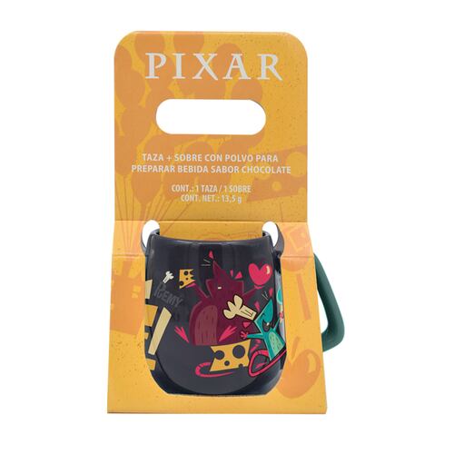 Taza en Cerámica Pixar + Sobre Polvo Sabor Chocolate Galería DC