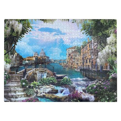 Rompecabezas 1000 piezas Paisaje Casas Antiguas Venecia Italia