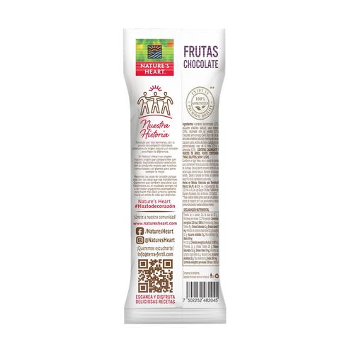 Frutas y Chocolate Nature's Heart 35g