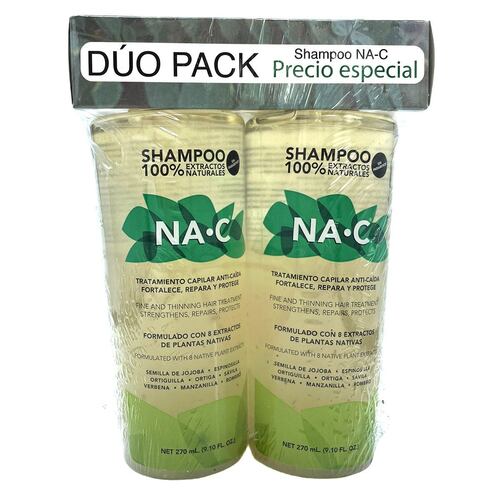 Combo dúo pack Shampoo NA-C 540 ml