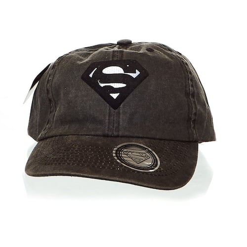 Gorra vintage Superman Negro