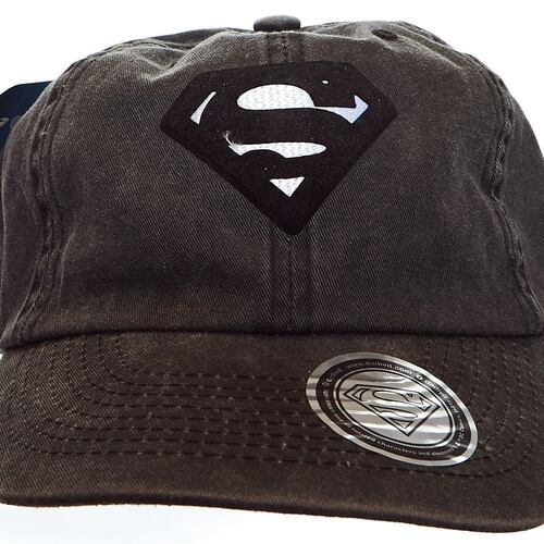 Gorra vintage Superman Negro