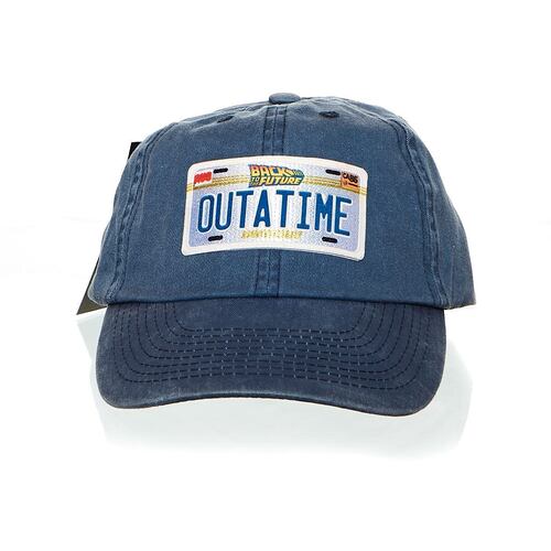Gorra vintage Volver al Futuro Azul