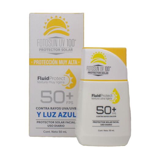 Protector Solar Fluid Protect FPS 50+ Fotosun UV 100