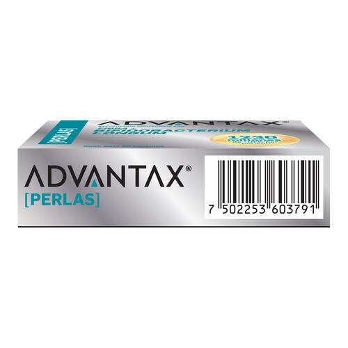 Suplemento Alimenticio Advantax Perlas con Fibra 30cápsulas