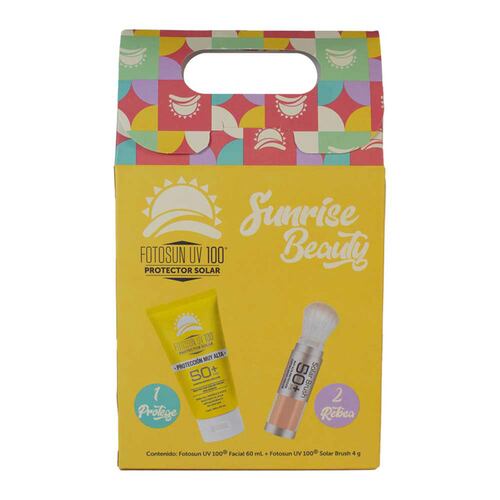 Kit Sunrise Beauty UV 100 Fotosun