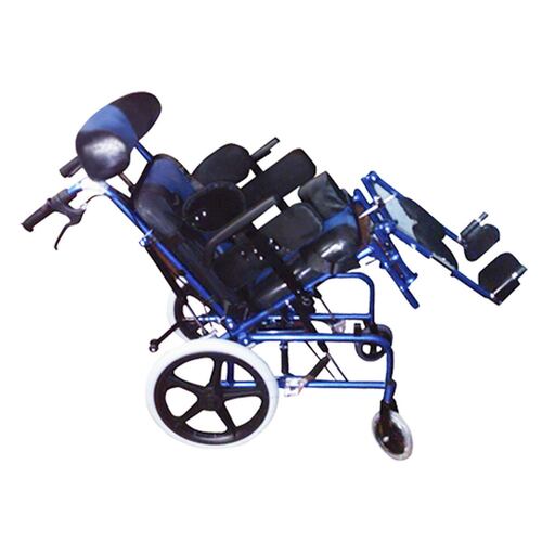 Silla de Ruedas para Niños con Asiento y Respaldo Reclinable