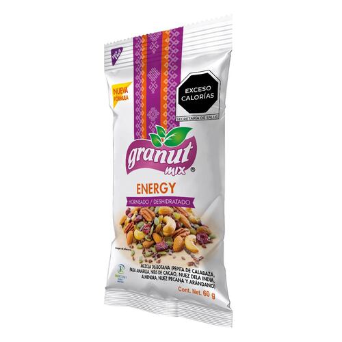 Mezcla de Semillas Horneado/Deshidratado Granut Mix Energy 60 g