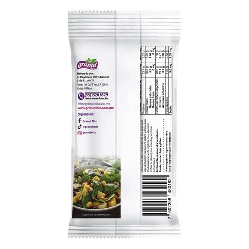 Mezcla de Frutas y Semillas Horneado/Deshidratado Granut Mix Nutri Mix 50 g