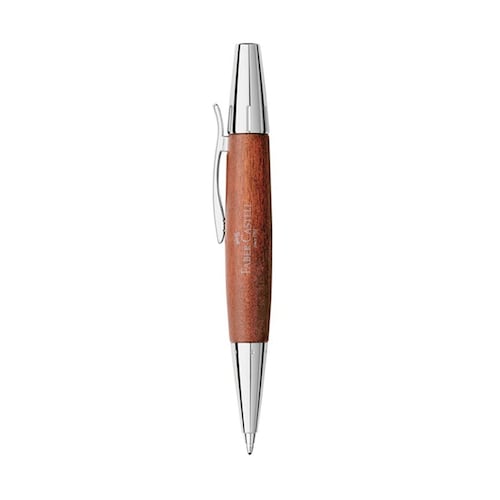 Bolígrafo E Motion Pearwood Brown Faber-Castell