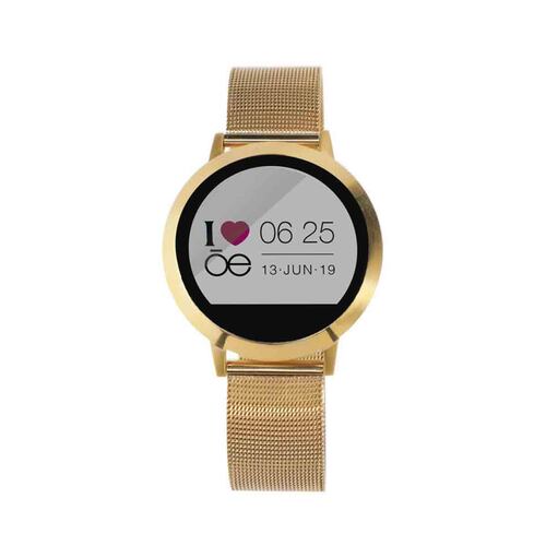 Smartwatch Cloe Mesh Dorado Para Dama