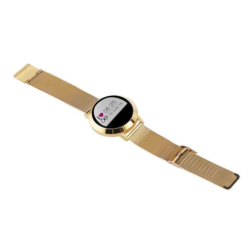 Smartwatch Cloe Mesh Dorado Para Dama