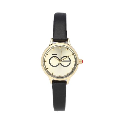 Reloj Cloe OE1906-BK Piel Para Dama