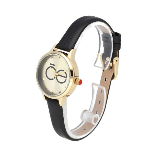 Reloj Cloe OE1906-BK Piel Para Dama