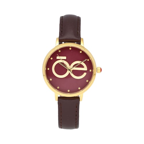 Reloj Cloe OE1908-BK Piel Para Dama