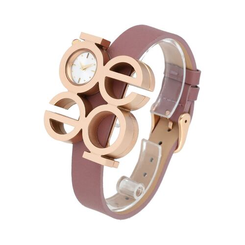 Reloj Cloe OE1911-BRW Piel Para Dama