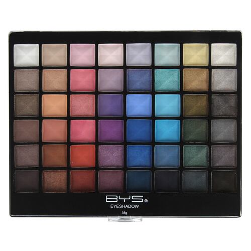 Paleta Sombras 48 Tonos Matte & Shimmer 30g BYS