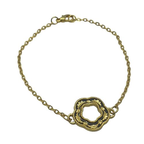 Pulsera Damasquinado Cadena